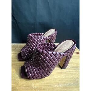 NWOB Bottega Veneta Lambskin Canalazzo "JAM" Mules 100mm EU 36.5 US 6.5 $2800